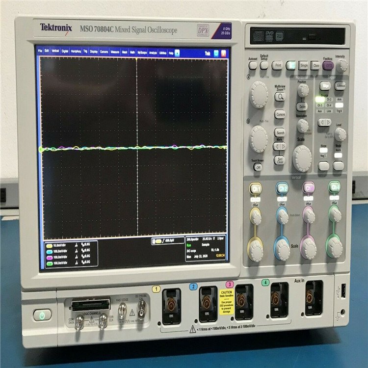 泰克Tektronix MSO70804C 8GHz 4通道 混合域示波器