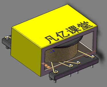 使用SOLIDWORKS2017绘制开关电源变压器教程
