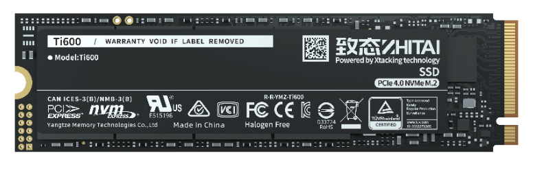 111111超·有Ti度！长江存储致态Ti600新品固态硬盘京东开启预售