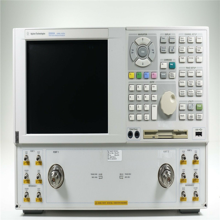 说明书安捷伦E8363B网络分析仪40GHz