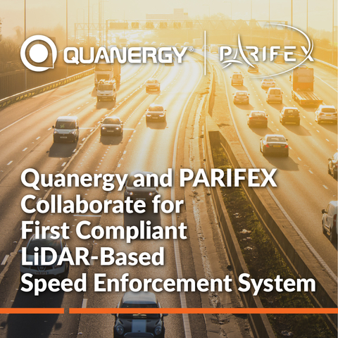 Quanergy和PARIFEX合作推出首个符合规范的激光雷达超速抓拍系统