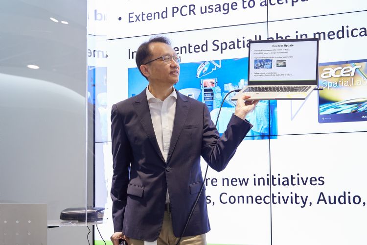 宏碁陈俊圣：PC有回温 须慎防黑天鹅搅局