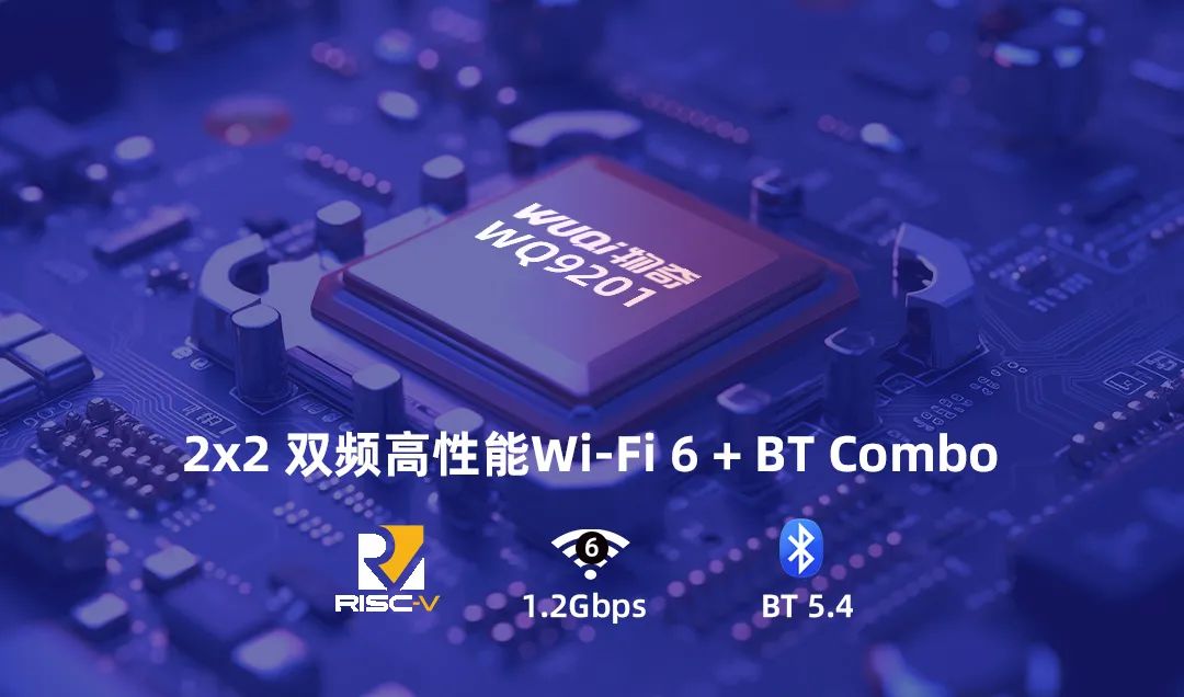 物奇推出2x2双频高性能数传Wi-Fi 6+BT Combo芯片，成为国产高端Wi-Fi芯片领域的崭新力量