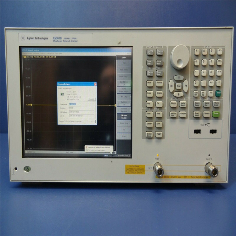 安捷伦Agilent E5061B 3G矢量网络分析仪
