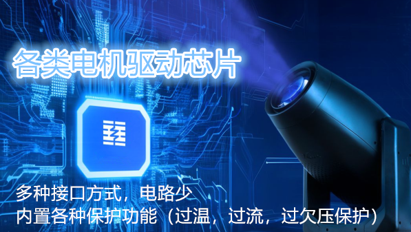 工业设备上应用的电机驱动芯片