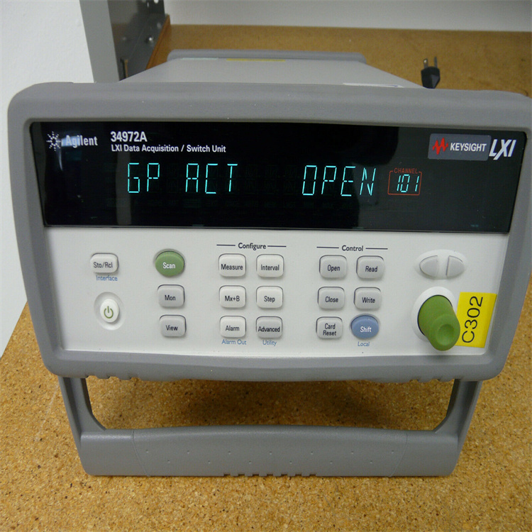 Agilent34972A 34970A数据采集/数据记录器交换器