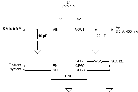 TPS63901是采用 WCSP 封装、具有 75nA 工作 IQ 的 5.5V 降压-升压转换器