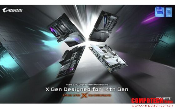技嘉AORUS Z790 X世代主板以更强DDR5性能迎接Intel第14代处理器