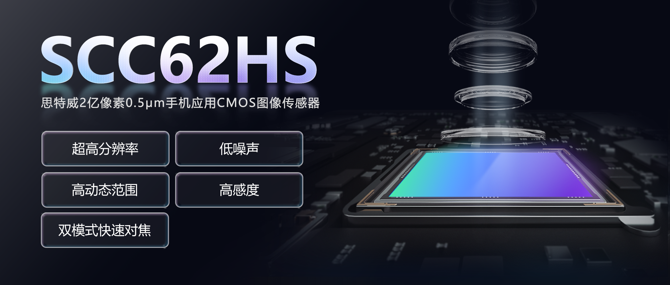 思特威推出2亿像素手机图像传感器SCC62HS