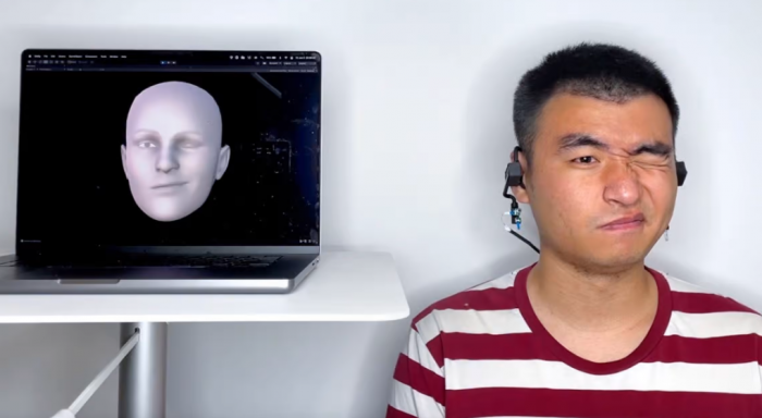 可穿戴声纳利用声音而非摄像头追踪面部表情