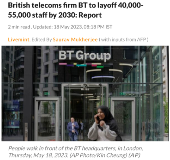 突发！英国巨头要裁掉5.5万人！