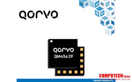 贸泽电子开售支持智能家居和便携式消费设备的 Qorvo QM45639 Wi-Fi 7前端模块
