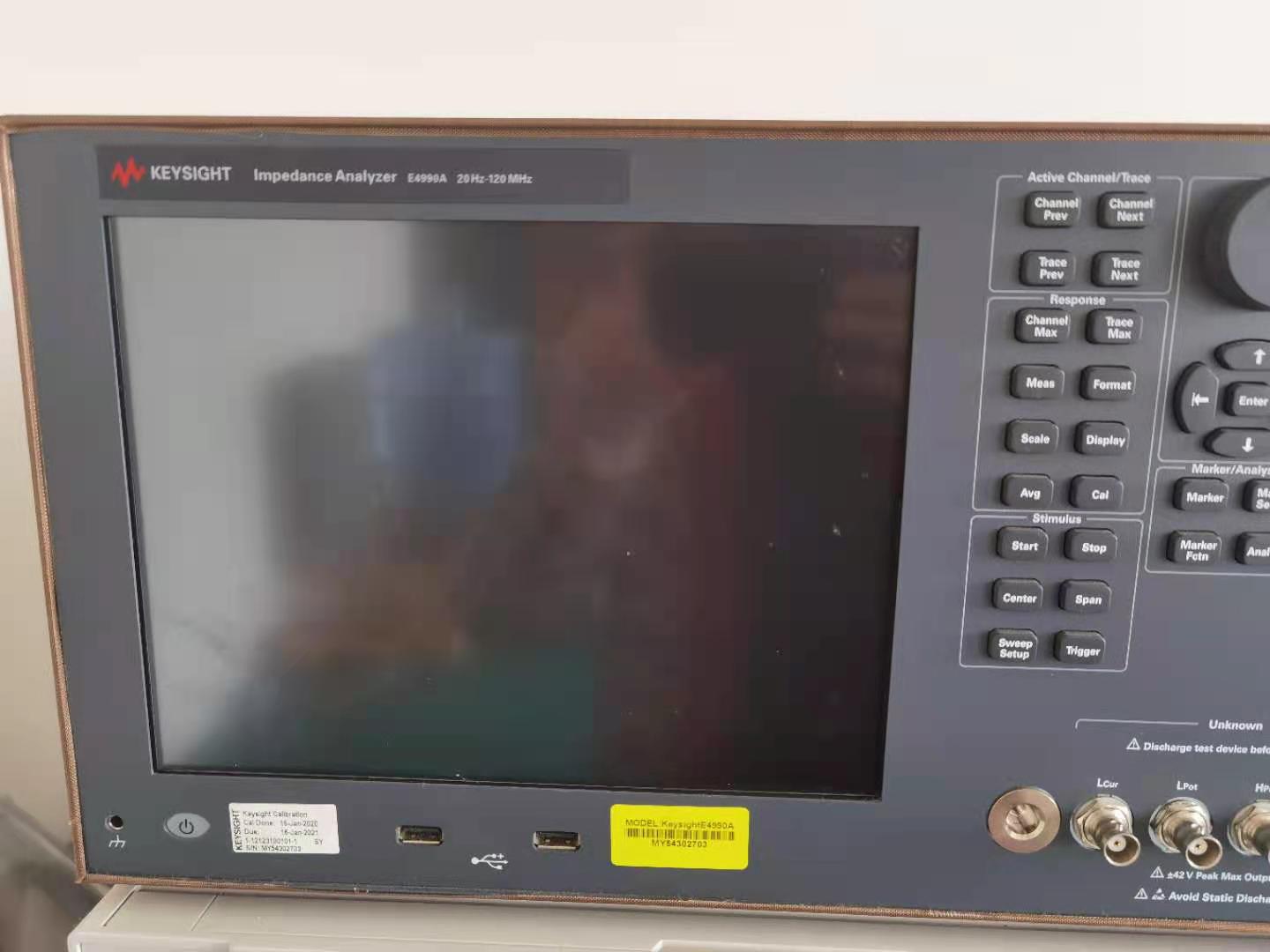 美国Keysight是德科技 E4990A E4990B阻抗分析仪