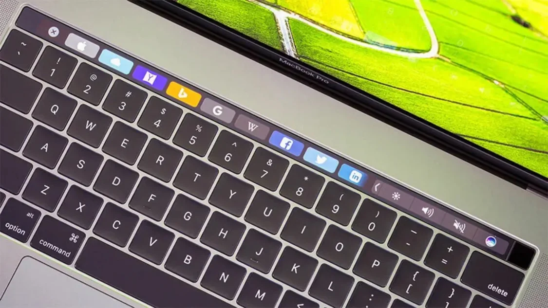 配触控屏的苹果MacBook专利获批 显示争议Touch Bar回归