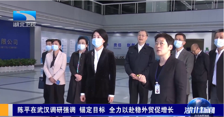 湖北省副省长陈平调研长飞公司