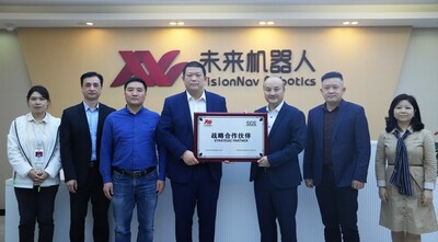 SGS与未来机器人举办战略合作伙伴授牌仪式