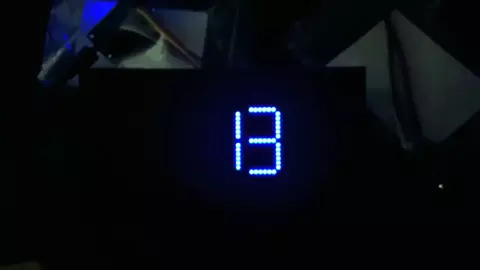 超酷的数字变化效果