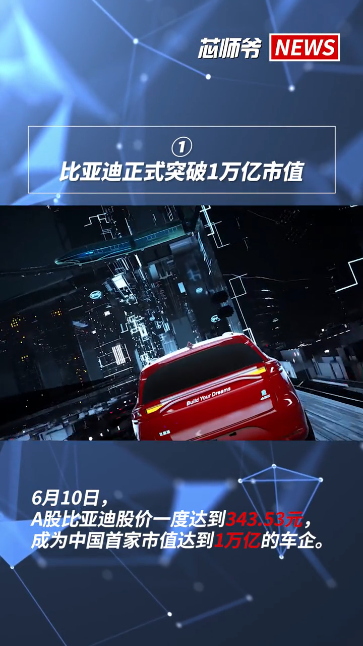 本周热门芯事件 比亚迪 芯片 半导体 新能源汽车