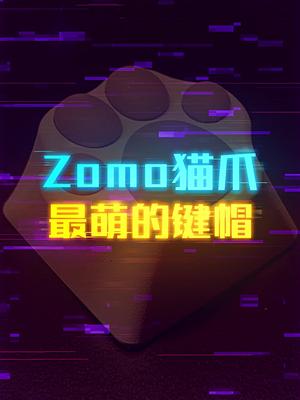 Zomo猫爪，最萌的键帽这个视频有点长 轻知识计划 科技